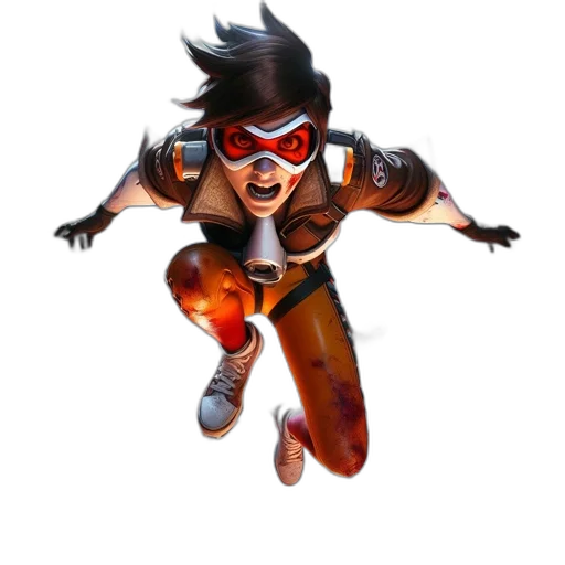 concept art, comic book art, 3d render, cartoon transparent PNG cut-out