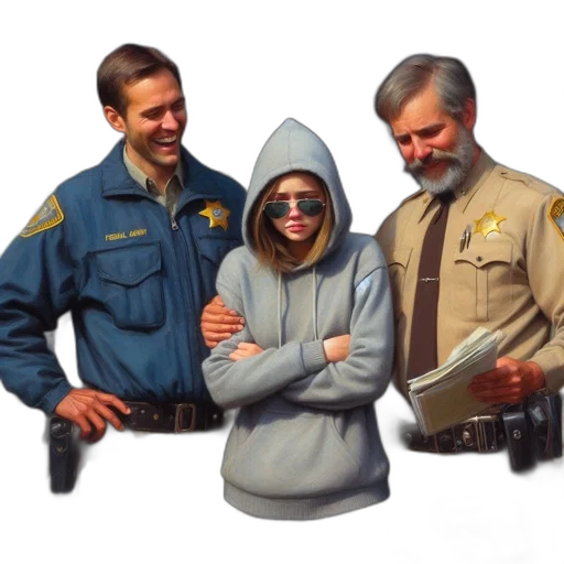 jacket, weapon, staff, face transparent PNG cut-out