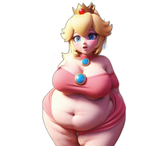 crown, dress, concept art, 3d render transparent PNG cut-out