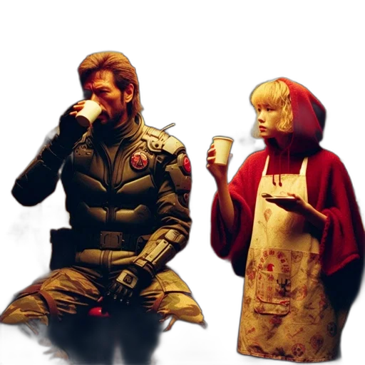 jacket, food, concept art, comic book art transparent PNG cut-out