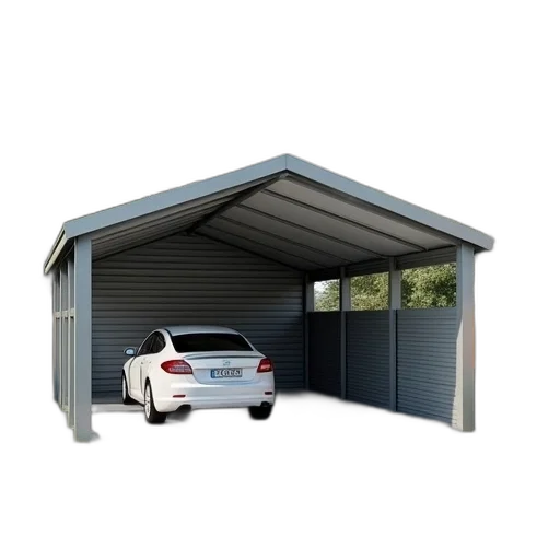 building, car, 3d render, photorealistic transparent PNG cut-out