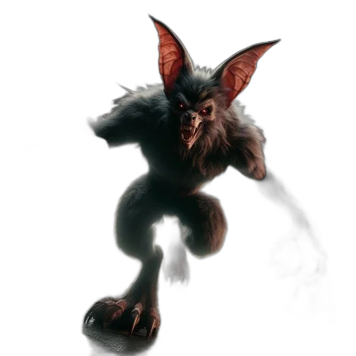 creature, animal, dragon, staff transparent PNG cut-out