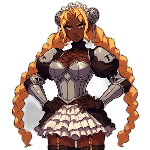 dress, staff, pixel art, concept art transparent PNG cut-out