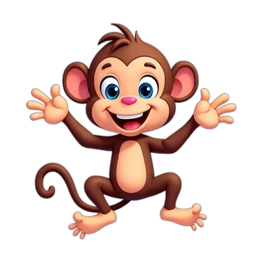 animal, staff, creature, 3d render transparent PNG cut-out