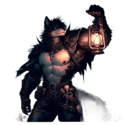 mask, weapon, staff, animal transparent PNG cut-out
