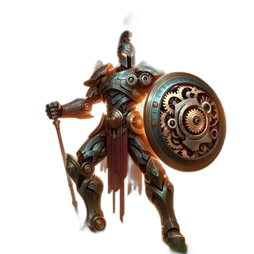 weapon, sword, robot, staff transparent PNG cut-out