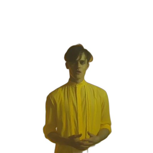 face, staff, robot, jacket transparent PNG cut-out