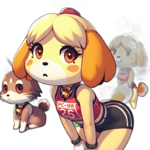 staff, animal, pixel art, concept art transparent PNG cut-out