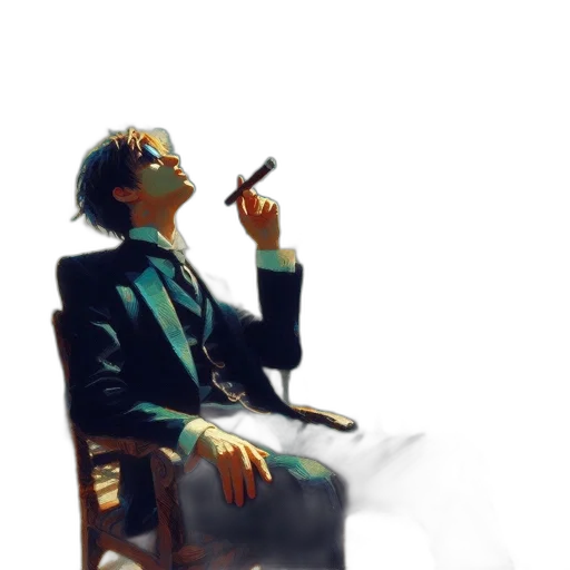 staff, jacket, face, robot transparent PNG cut-out