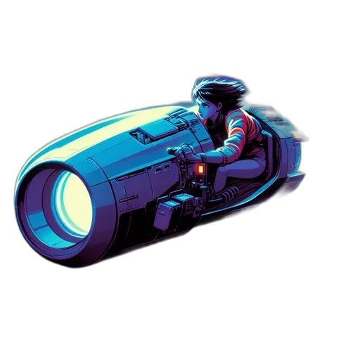 weapon, car, robot, bottle transparent PNG cut-out