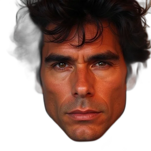face, hair, mask, robot transparent PNG cut-out