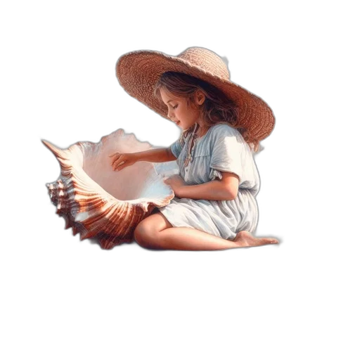 hat, shoes, umbrella, dress transparent PNG cut-out