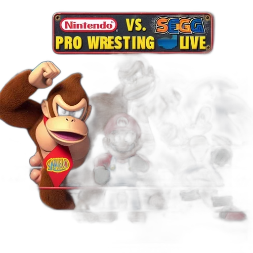 concept art, mario, donkey, kong transparent PNG cut-out
