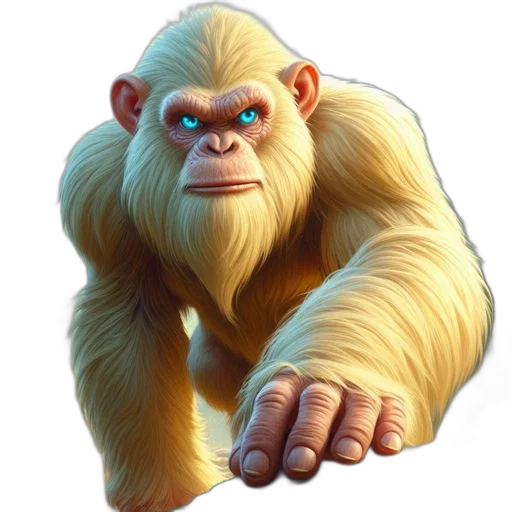 animal, creature, staff, face transparent PNG cut-out