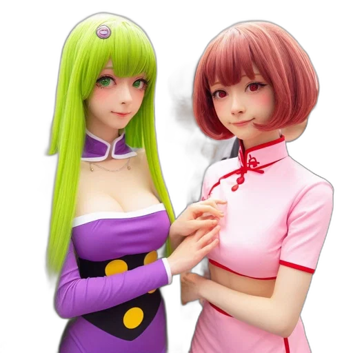 dress, 3d render, concept art, anime transparent PNG cut-out