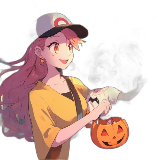 staff, hat, pixel art, concept art transparent PNG cut-out