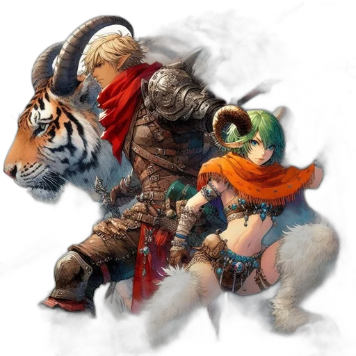 dragon, animal, staff, fantasy art transparent PNG cut-out