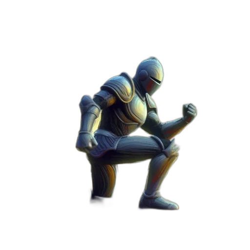 robot, weapon, sword, jacket transparent PNG cut-out