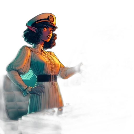 staff, hat, robot, crown transparent PNG cut-out