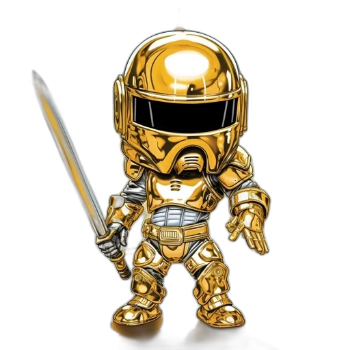robot, concept art, pixel art, 3d render transparent PNG cut-out