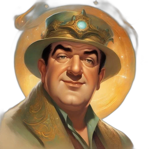 hat, face, staff, concept art transparent PNG cut-out