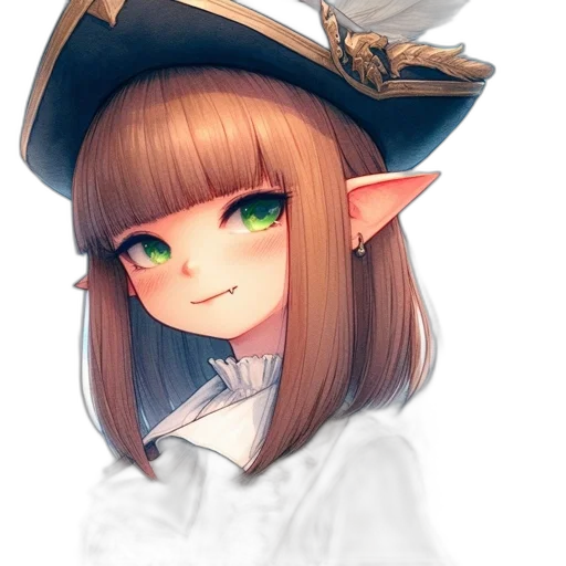 hat, staff, face, mask transparent PNG cut-out