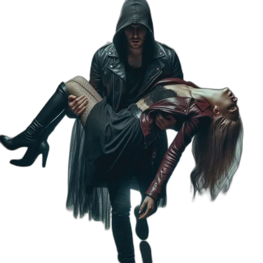 jacket, weapon, creature, concept art transparent PNG cut-out