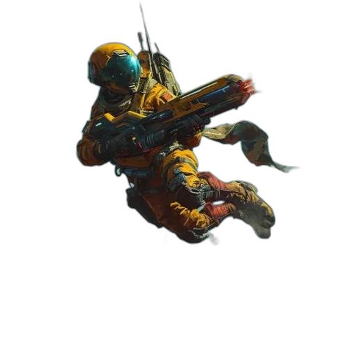 weapon, sword, robot, creature transparent PNG cut-out