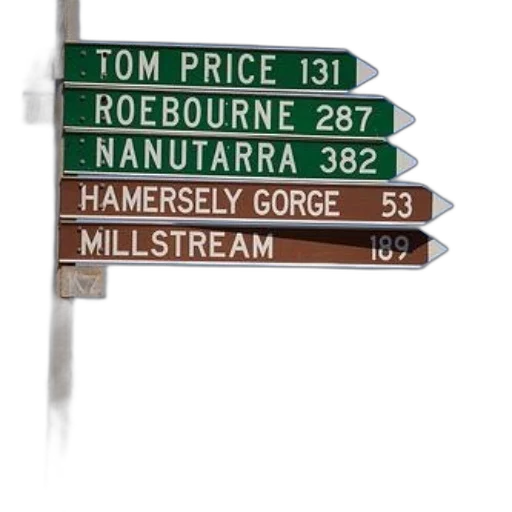 staff, signpost, australian, outback transparent PNG cut-out