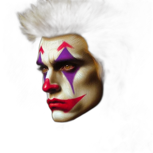 mask, face, crown, creature transparent PNG cut-out