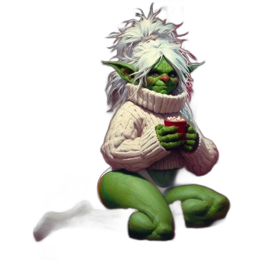 creature, staff, concept art, pixel art transparent PNG cut-out