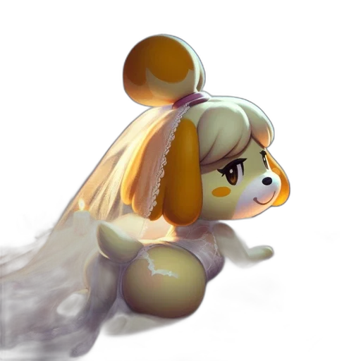 animal, creature, staff, hair transparent PNG cut-out