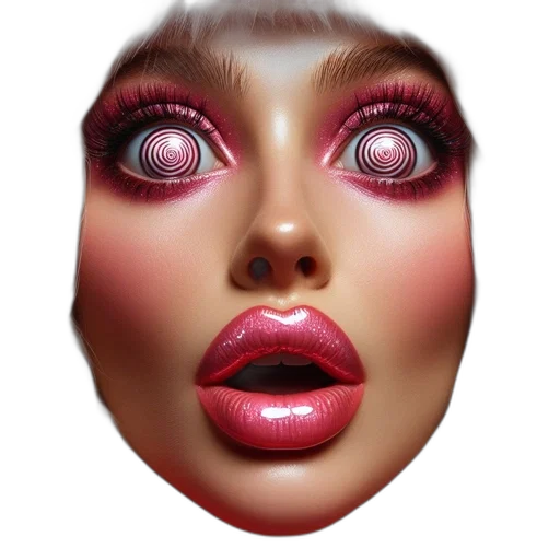 face, mask, creature, robot transparent PNG cut-out