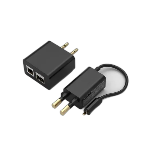 black, power, adapter, usb transparent PNG cut-out