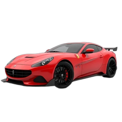 car, 3d render, photorealistic, concept art transparent PNG cut-out