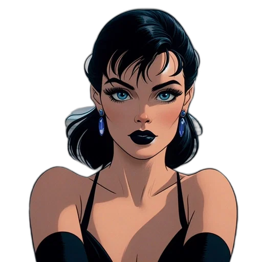 comic book art, cartoon, concept art, fantasy art transparent PNG cut-out