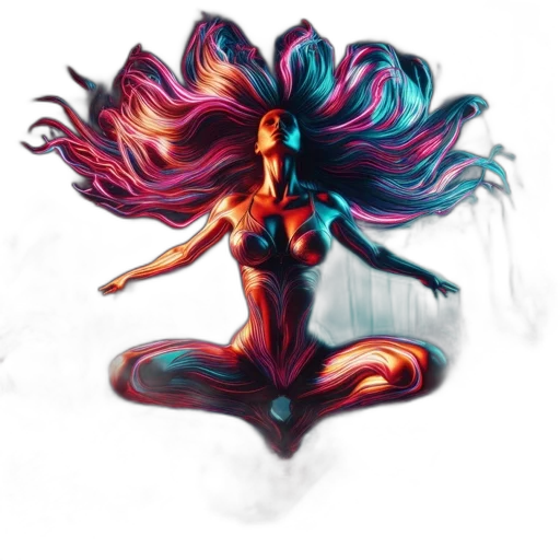 hair, dress, concept art, fantasy art transparent PNG cut-out