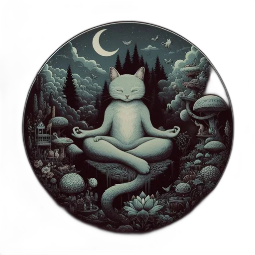 fantasy art, concept art, oil painting, cartoon transparent PNG cut-out