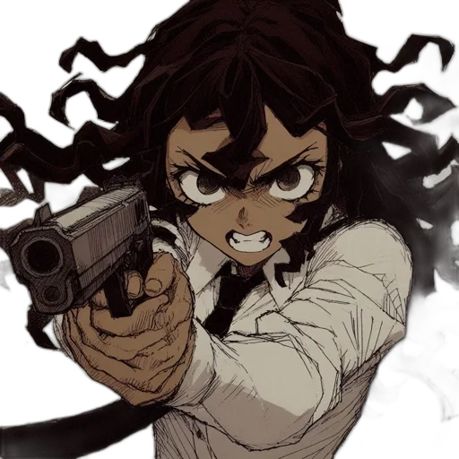 weapon, staff, anime, comic book art transparent PNG cut-out