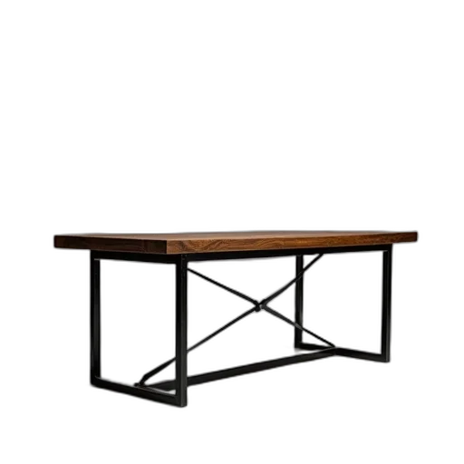 furniture, staff, 3d render, black transparent PNG cut-out