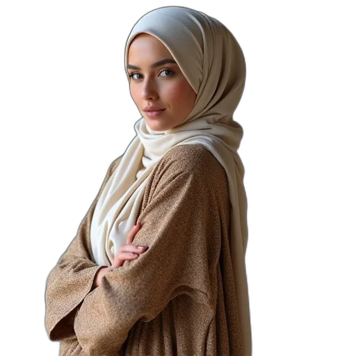 jacket, staff, jewelry, face transparent PNG cut-out