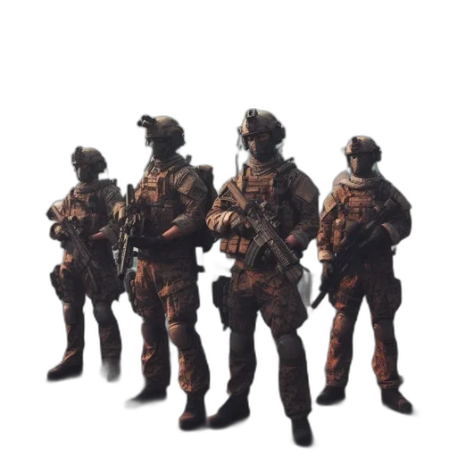 staff, weapon, jacket, mask transparent PNG cut-out