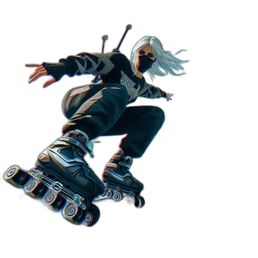 weapon, jacket, creature, mask transparent PNG cut-out