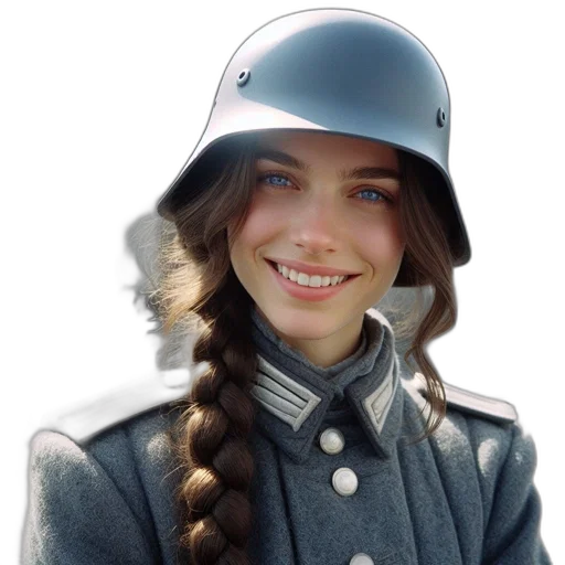 hat, jacket, face, staff transparent PNG cut-out