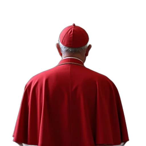 jacket, staff, hat, dress transparent PNG cut-out