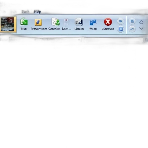 3d render, computer, screen, displaying transparent PNG cut-out