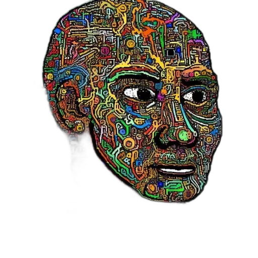 face, mask, robot, hat transparent PNG cut-out