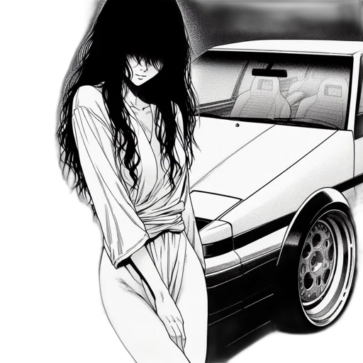 car, dress, jacket, creature transparent PNG cut-out
