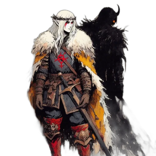 dragon, sword, weapon, fantasy art transparent PNG cut-out