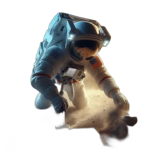 robot, creature, dragon, staff transparent PNG cut-out